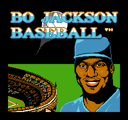 Bo Jackson Baseball (USA) Title Screen